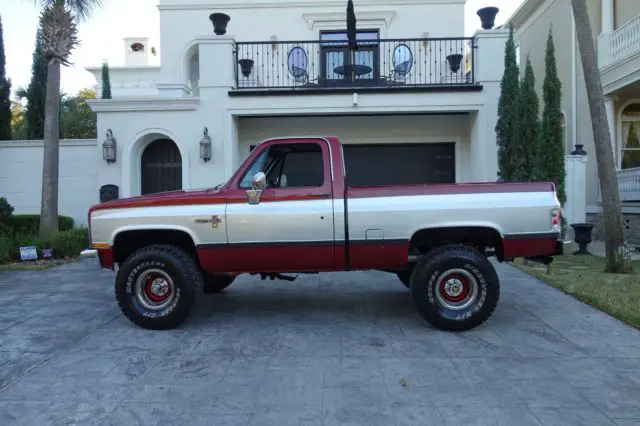 1985 chevrolet pickup, scottsdale, 4x4, 305 v8, ac, pwr everything, 35" tires