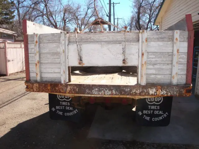 1951 chevrolet truck, dump ,flat bed