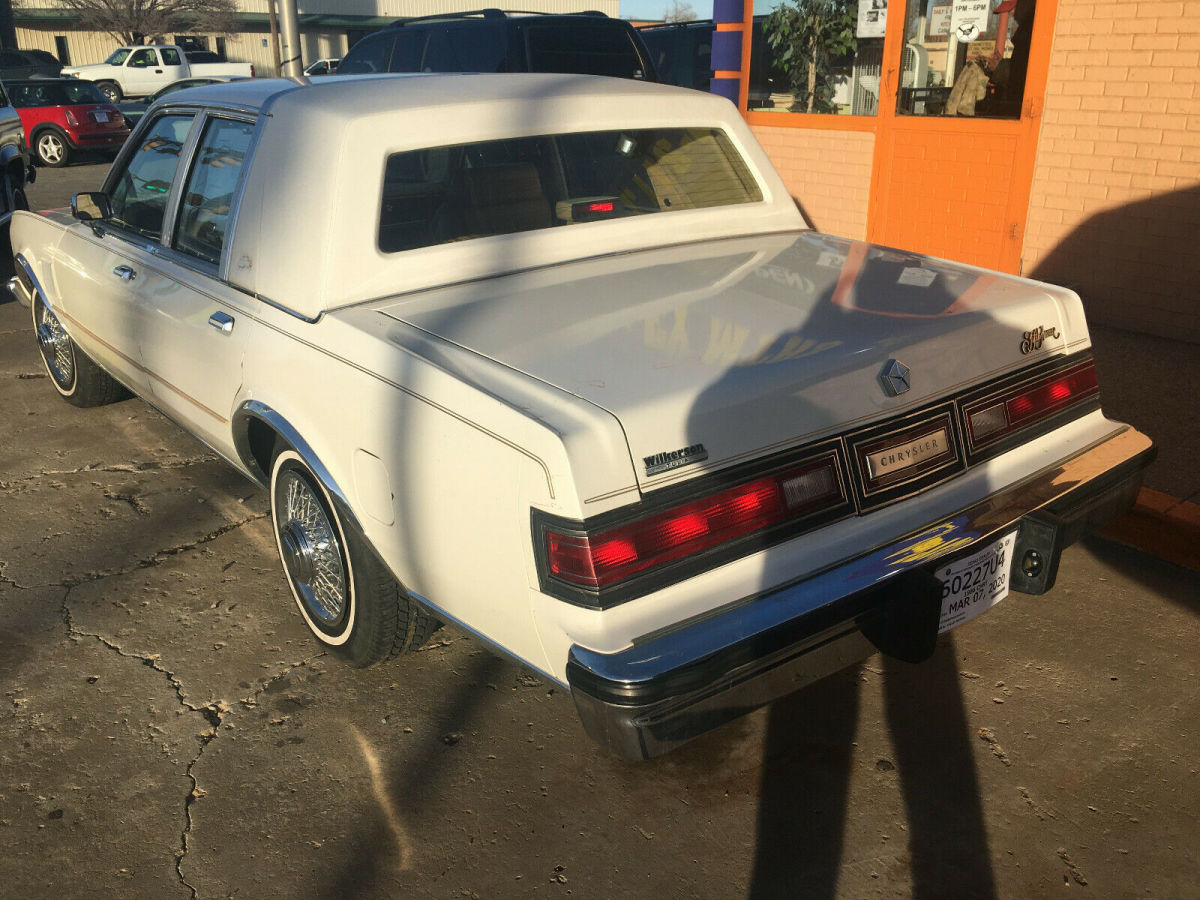 1986 chrysler fifth avenue 30142 miles rare