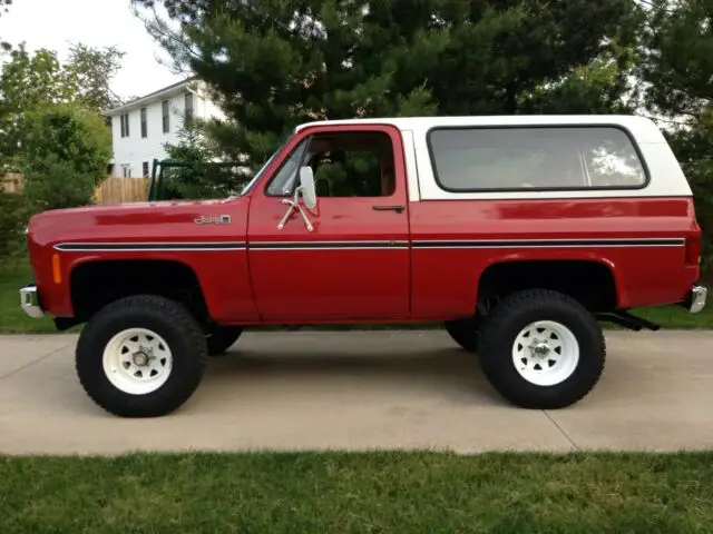 1980 gmc k5 jimmy 4x4 - 100% original & only 10,325 miles!