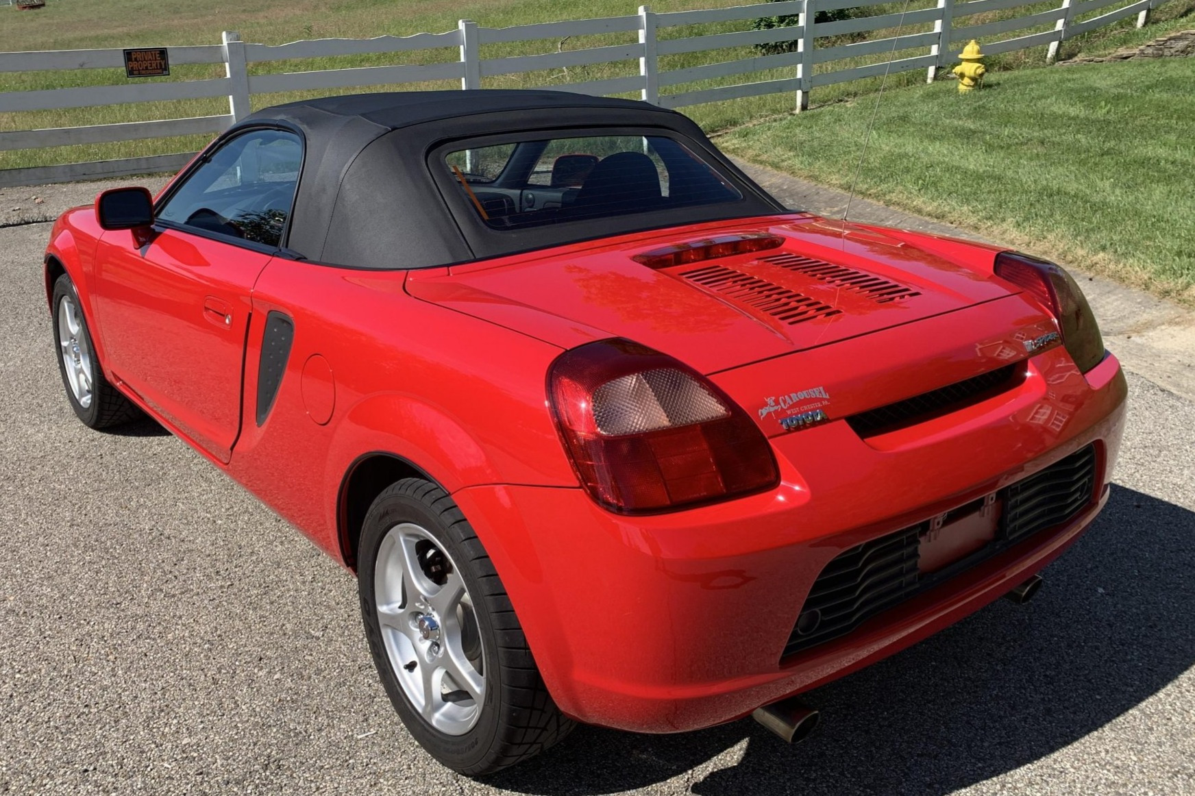 2002 toyota mr2 spyder 5-speed