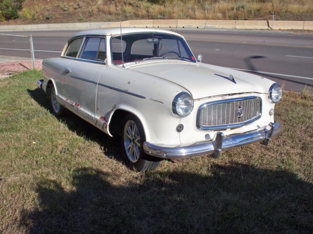 1959 rambler american 2dr continental kit original runs !