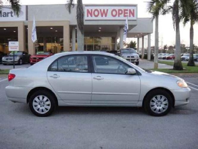 2003 toyota corolla le in davie, fl