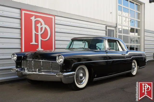 1956 continental mark ii, 84,631 miles, presidential black on white