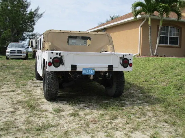 h1 hummer hmmwv diesel automatic 4x4 runs great not a project 1984