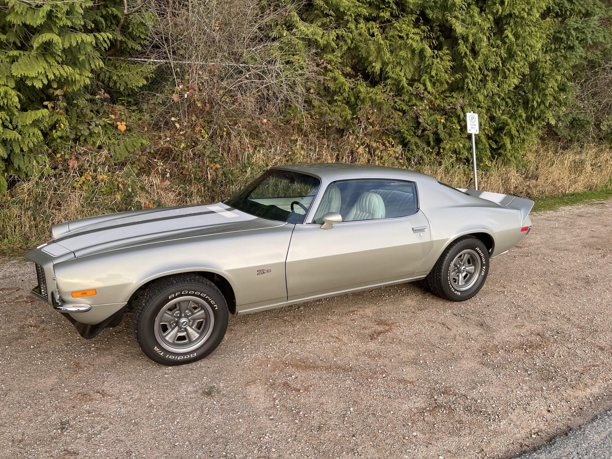 1972 chevrolet camaro z28 rs 4-speed
