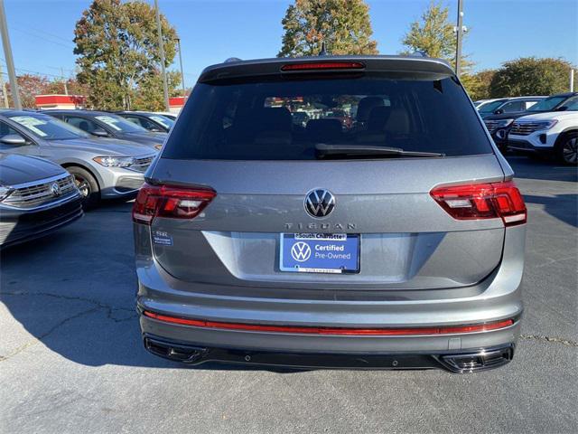 2024 volkswagen tiguan 2.0t se r-line black