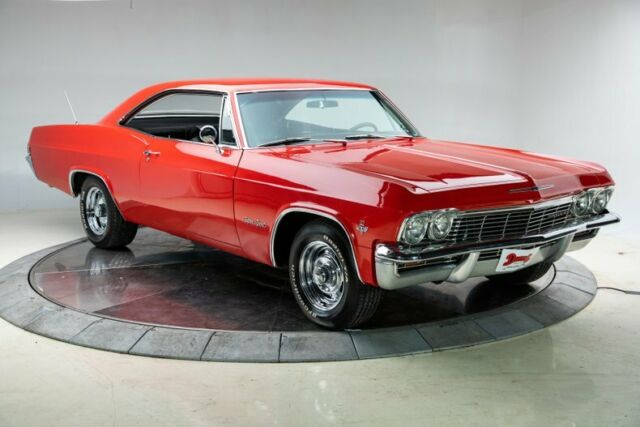 1965 chevrolet impala ss 350 v8 hardtop regal red