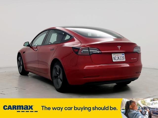 2022 tesla model 3 long range