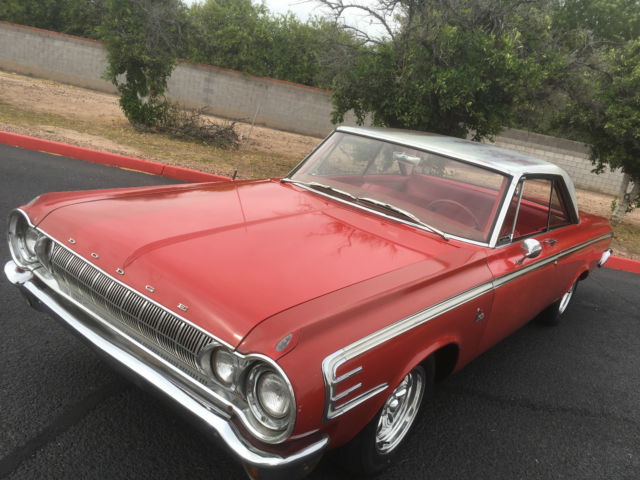 1964 polara 2dr coupe w/318 push button auto