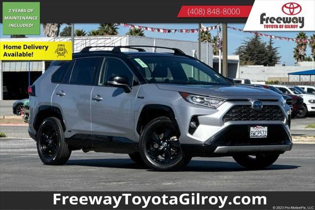 2020 toyota rav4 hybrid se