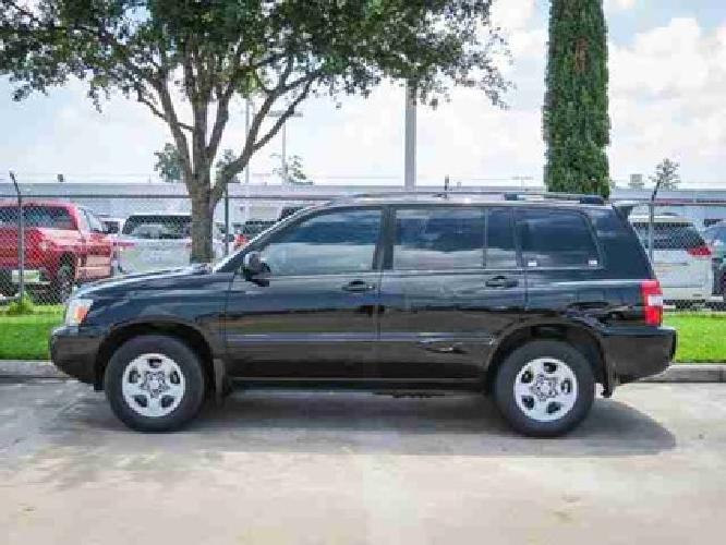 2007 toyota highlander one owner in spring, tx