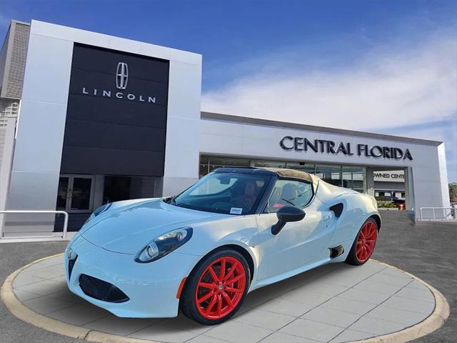 2015 alfa romeo 4c spider base