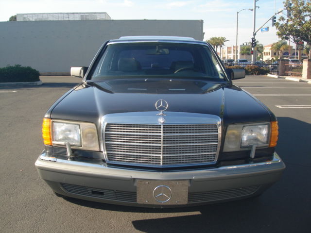 beauty ca 1987 mercedes 420sel,1owner, orgnl cond,rn & lqqk nice,no rust,classic