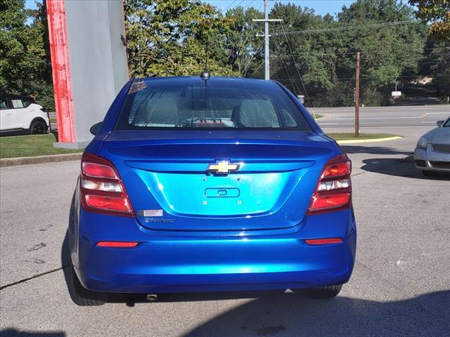 2018 chevrolet sonic ls