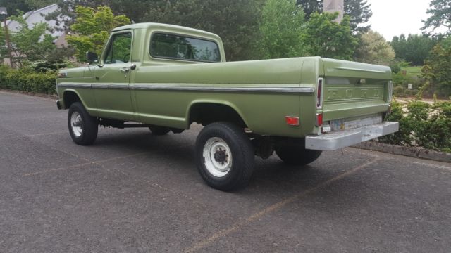 1969 ford f250 high boy 4x4 116k miles all original custom cab manual