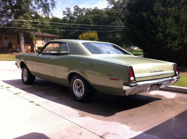1968 mercury comet sports coupe-manual trans-very nice