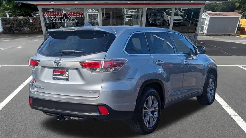 2014 toyota highlander le