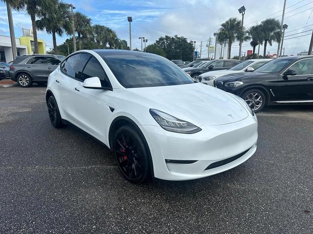 2021 tesla model y long range