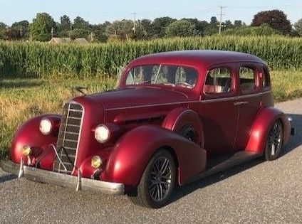 1936 cadilac lasalle street rod / rat rod corvette suspension. nice!!!