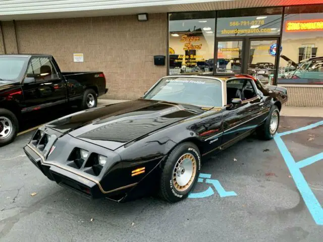 1981 pontiac formula black coupe 4.9 liter turbo automatic - beautiful paint