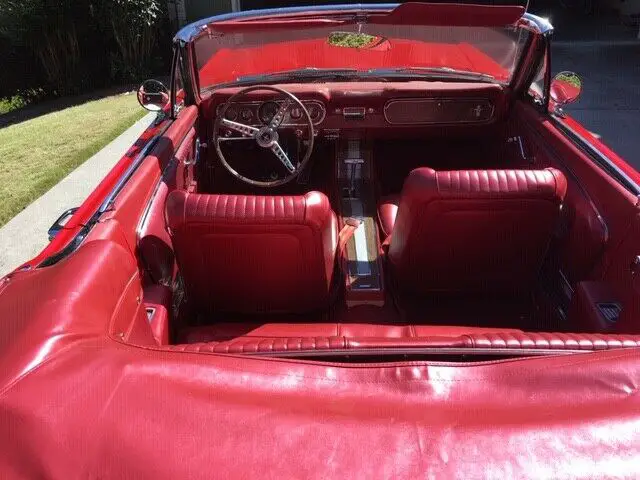 1966 ford mustang convertible gt k code hipo
