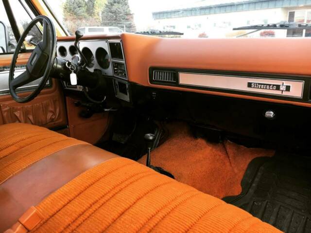 k10 silverado 1978 4x4 chevy truck chevrolet square body box harley colors!