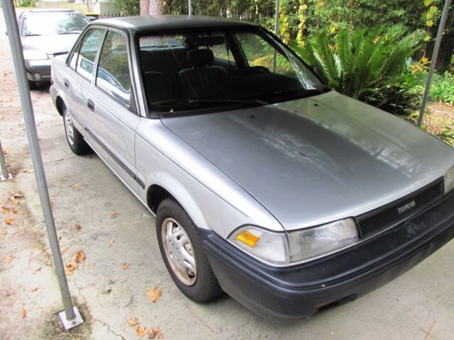 vintage 1989 toyota corolla runs super 98k real miles