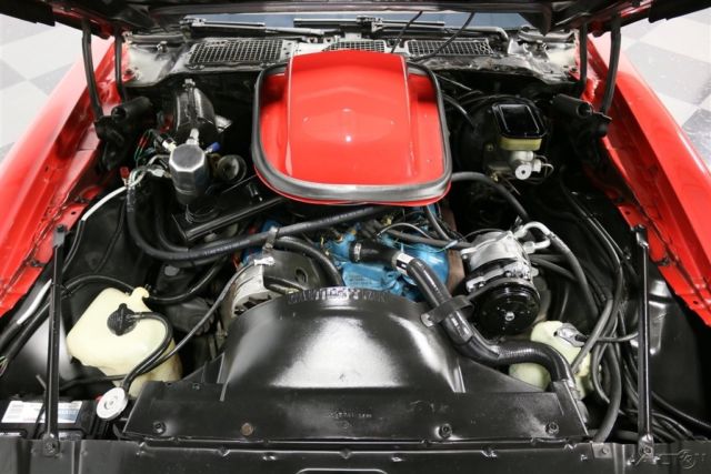 red four speed 4 speed manual phs air conditioning matching numbers 1981 trans