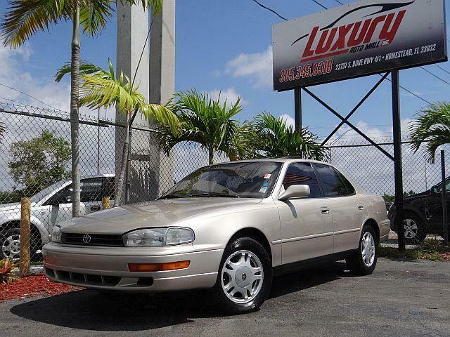 1993 toyota camry * no reserve auction * xle v6 only 51,000 mile florida no rust