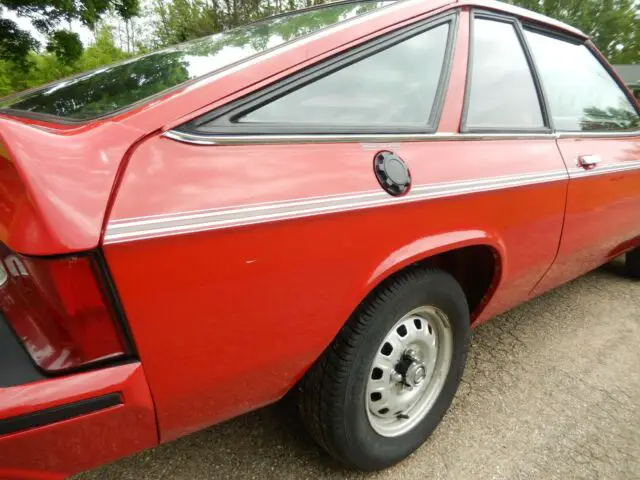 1982 plymouth horizon tc3 miser 27,139 miles