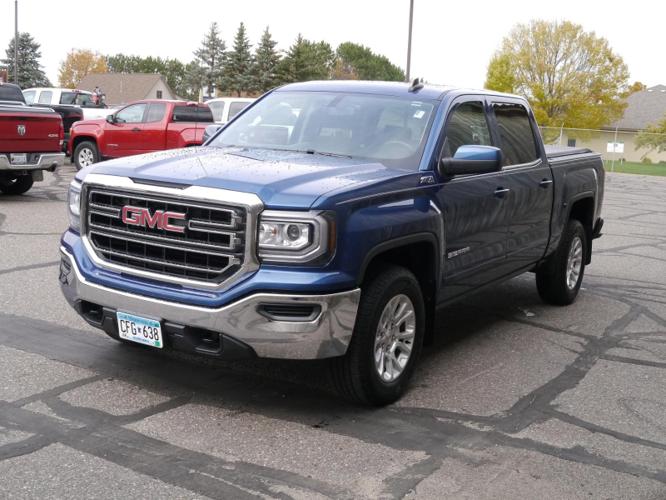 used 2018 gmc sierra 1500 4x4 crew cab sle baxter, mn 56425 for sale in baxter, minnesota
