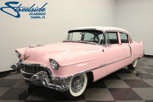 nice elvis tribute, #s match 331 v8, power steer & brakes,smooth driving caddy!
