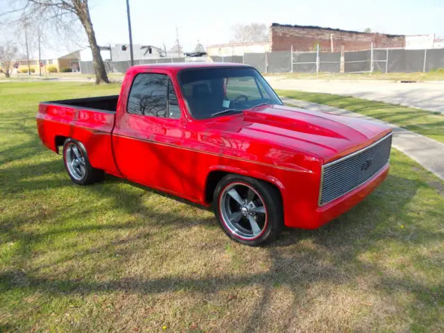1981 chevrolet c10 silverado complete resto mod<<>>cold a/c<<>>custom built