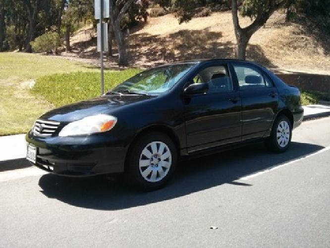 2004 toyota corolla le, leather, clean title, just serviced, 1 owner, warranty in san diego, ca