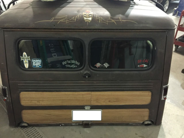 1961 jeep wagon woody
