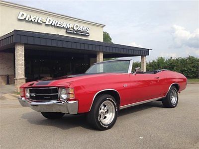 1971 chevelle convertible 350ci th350 at ps p disc malibu ss super sport tribute