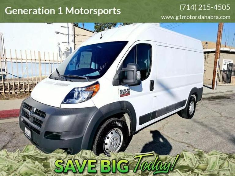 2015 ram promaster cargo van