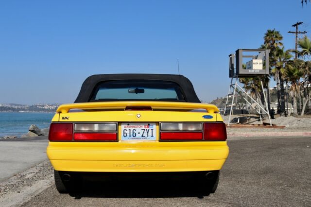 1993 ford mustang convertible 5.0 lx limited edition manual 130 pics with video