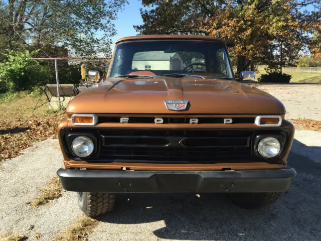 1961 ford pickup truck stepside v8 4x4 - restored