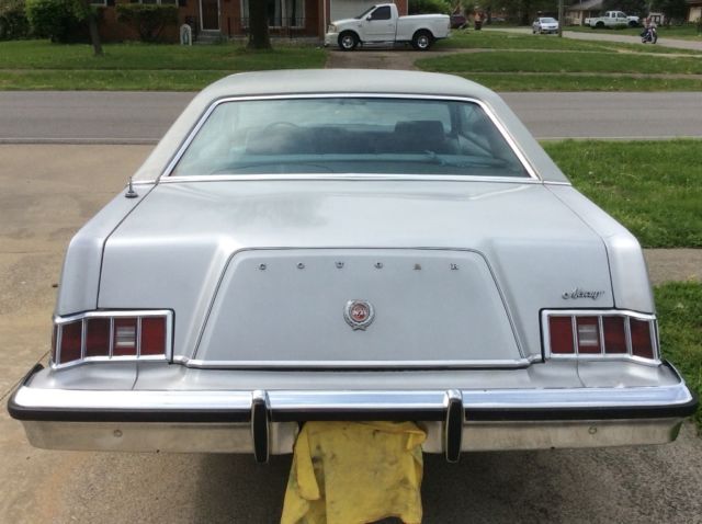 1978 mercury cougar, 351w, 39,000 original miles, no reserve
