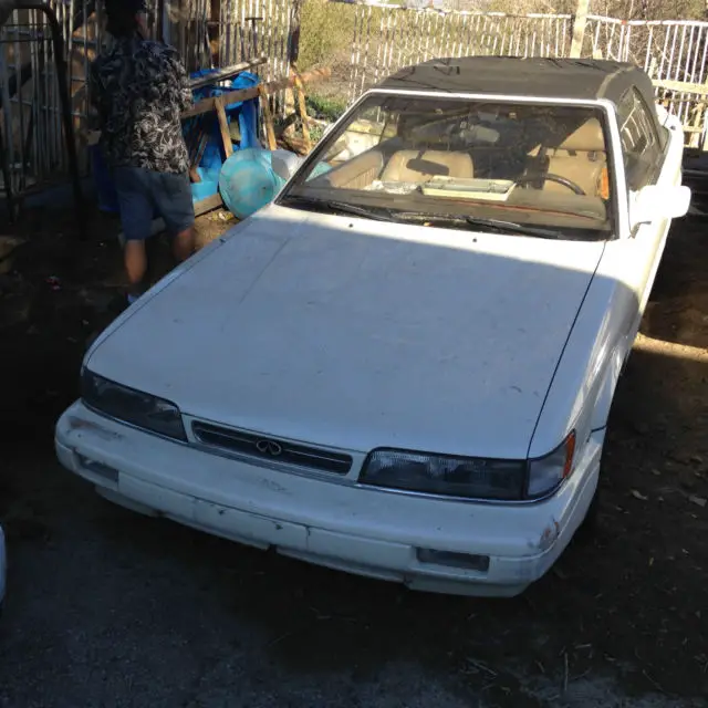 1992 infinity m30 convertible, california car, rare