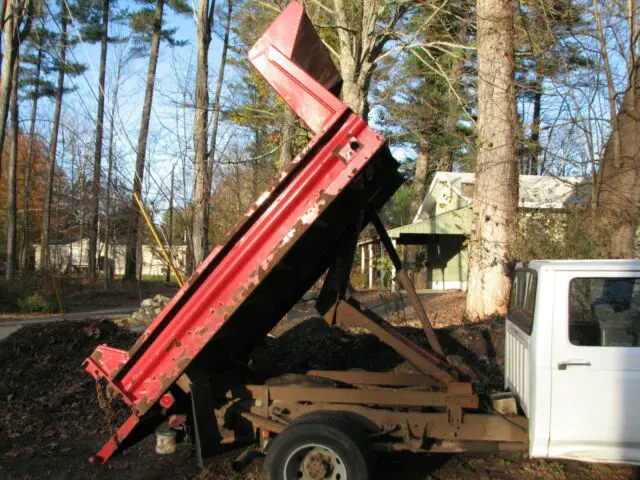 ford f350 diesel, auto, 2wd dually one ton 4 door dump truck