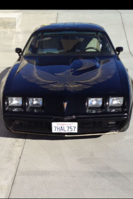 1981 pontiac trans am turbo with 44,000 original miles