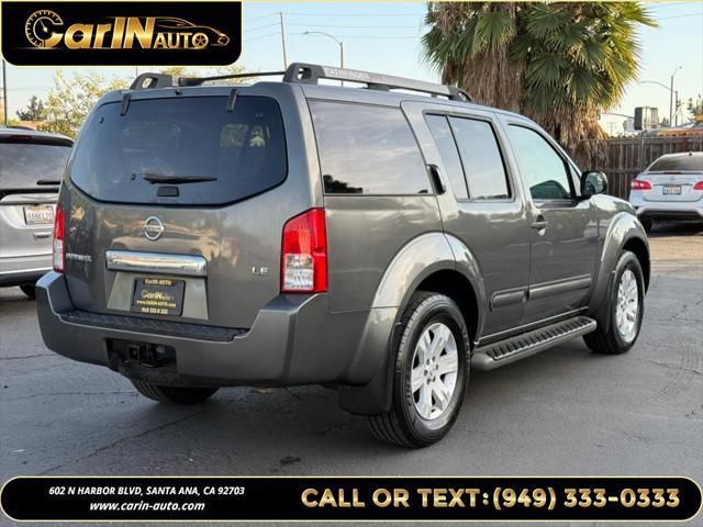 2005 nissan pathfinder le