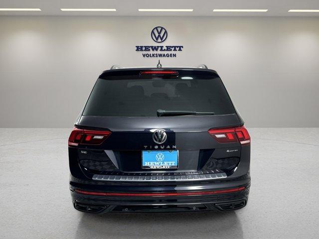 2022 volkswagen tiguan 2.0t se r-line black