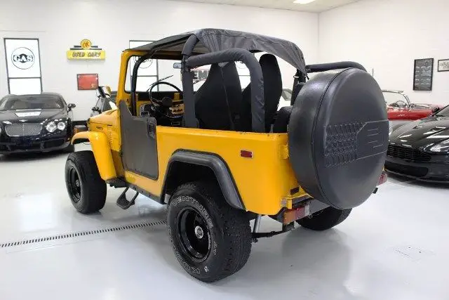 1978 toyota fj40 41500 miles yellow 6cyl manual