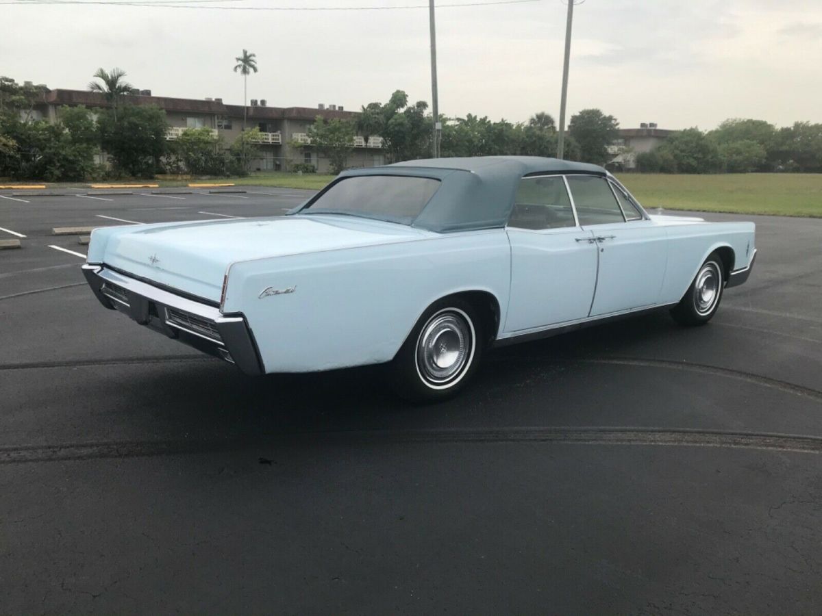 1966 lincoln continental convertible suicide doors original low miles survivor
