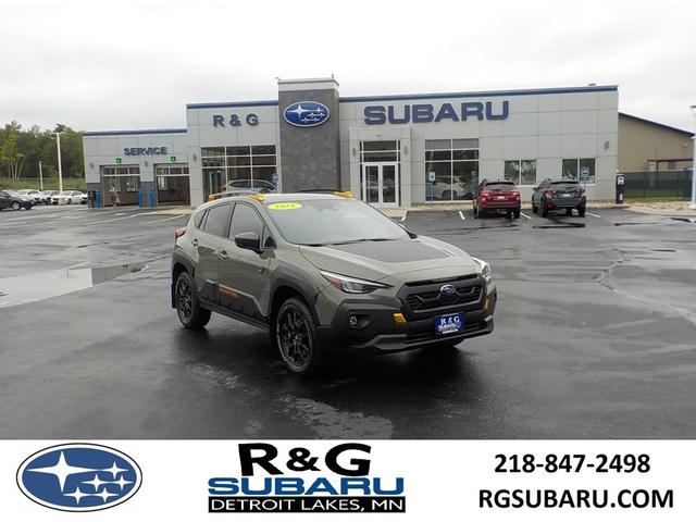 2024 subaru crosstrek wilderness, heated star tex seats, back up camera