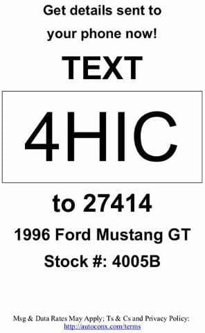 1996 ford mustang gt in groton, south dakota